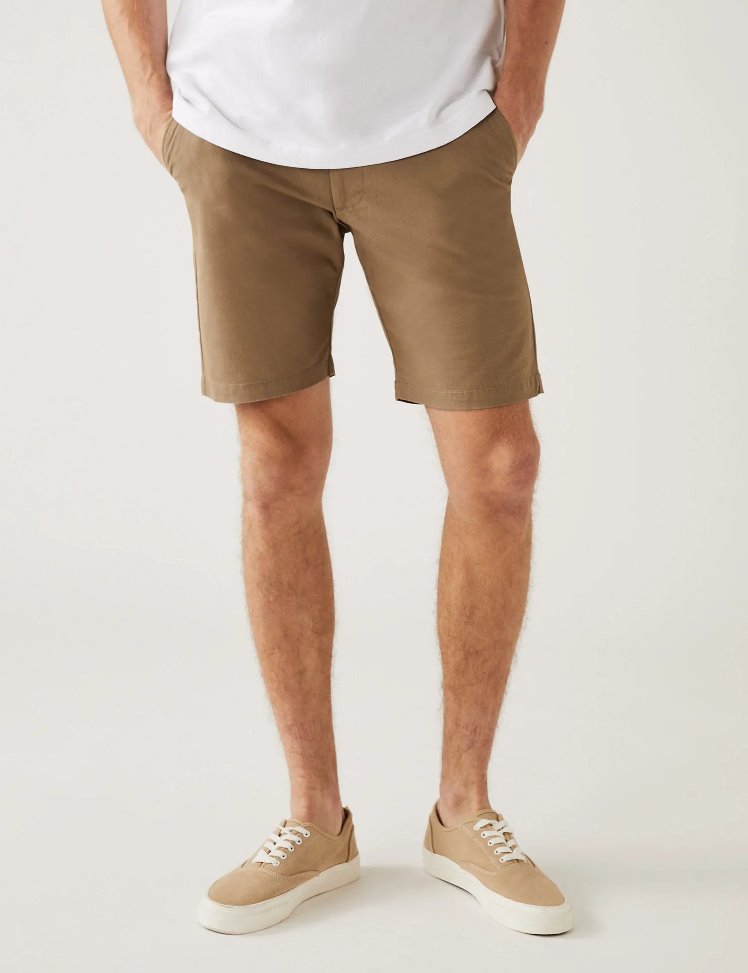 2pk Cotton Rich Stretch Chino Shorts