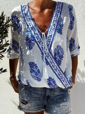Bohemian Printed Top