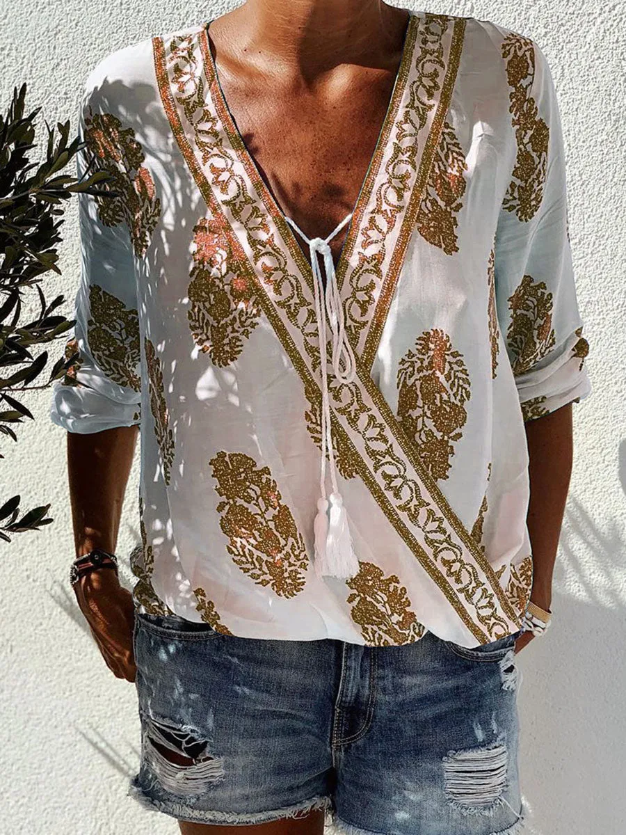 Bohemian Printed Top