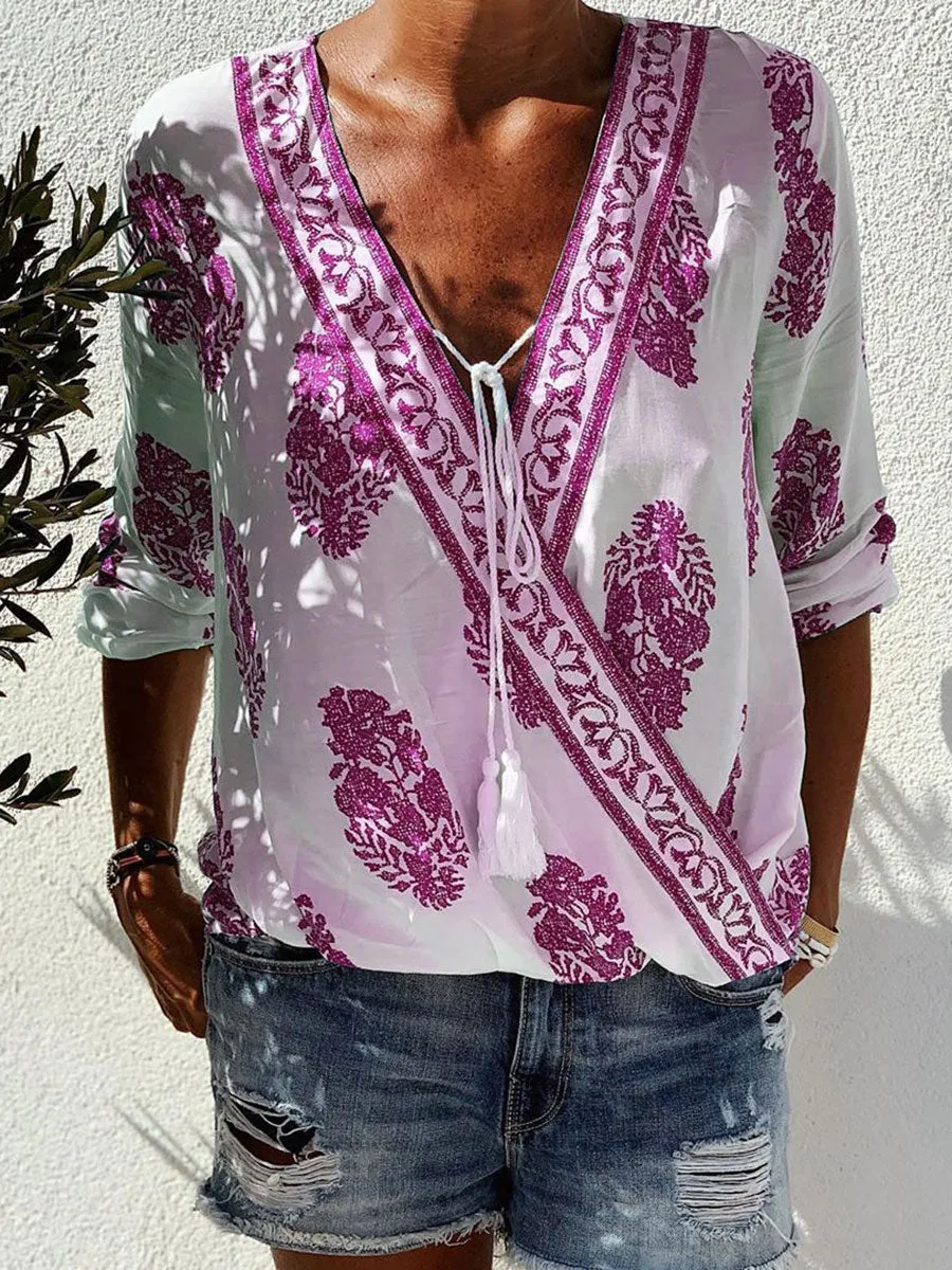 Bohemian Printed Top