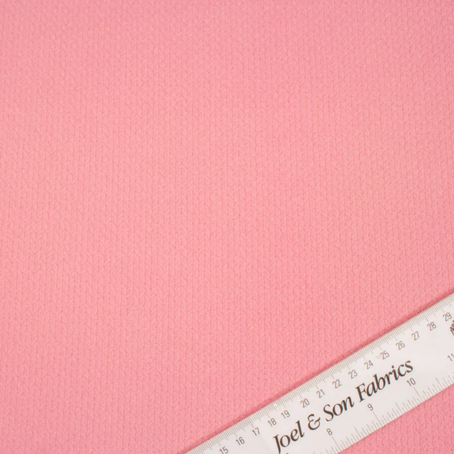Bubble Gum Pink Wool Blend Knit