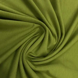Chartreuse Bamboo/Spandex Rib Knit Fabric