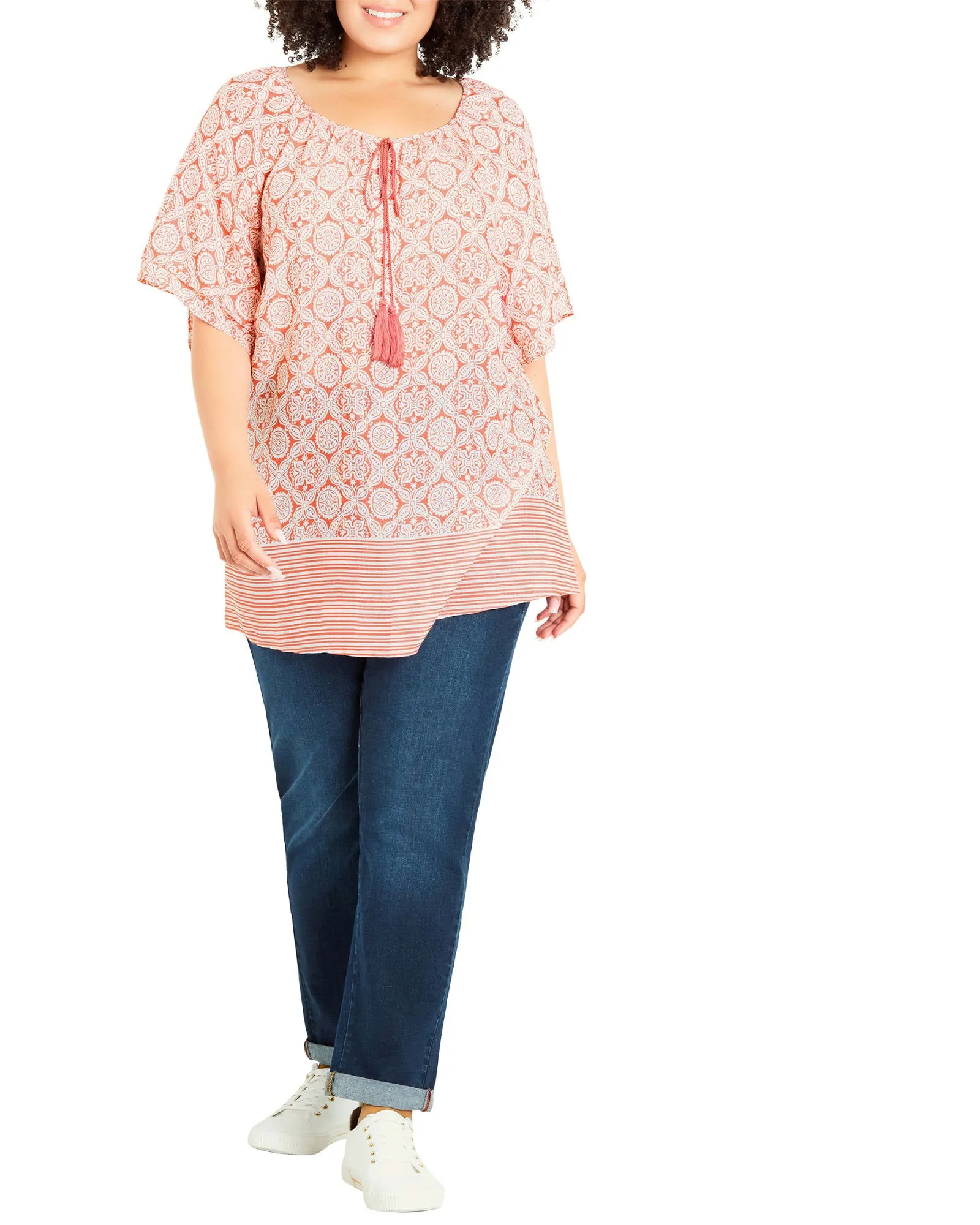 Cheyenne Peasant Top | Medallion