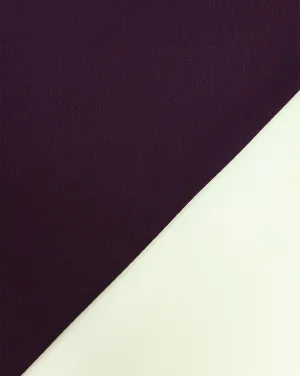 DARK PURPLE BUBBLE CREPE FABRIC