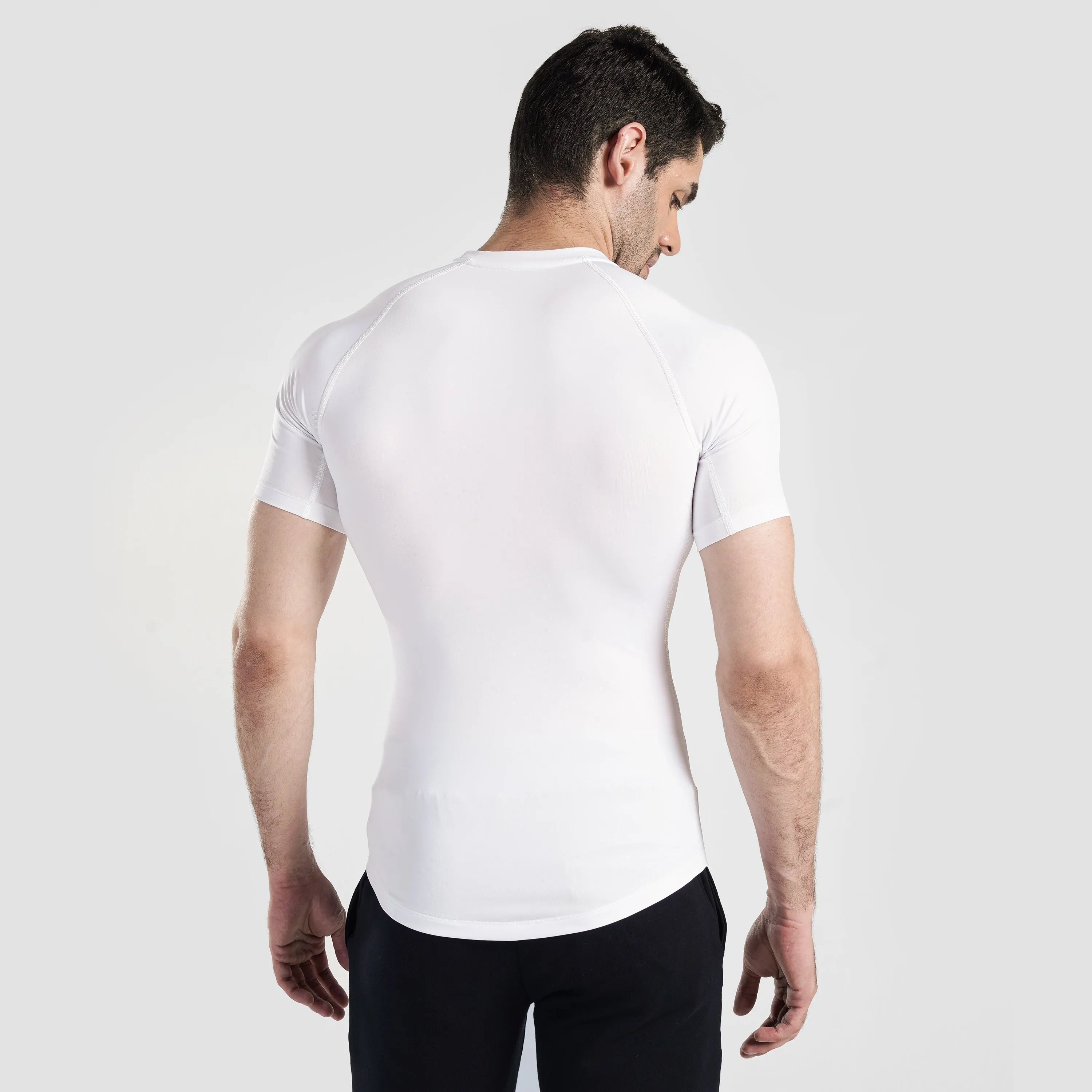 GA Compression Short Sleeves (White)