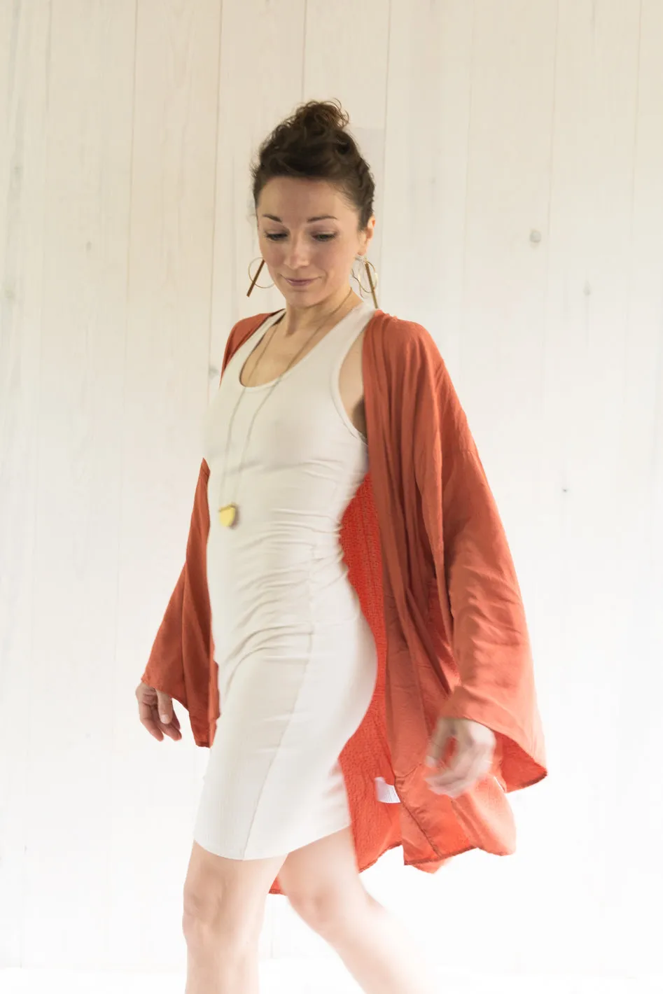 Inner Smile Kimono - Clay