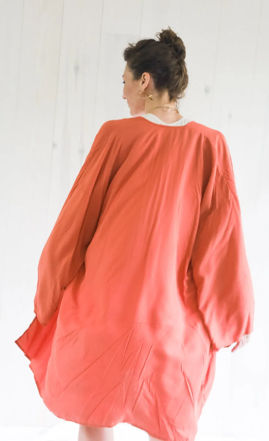 Inner Smile Kimono - Clay