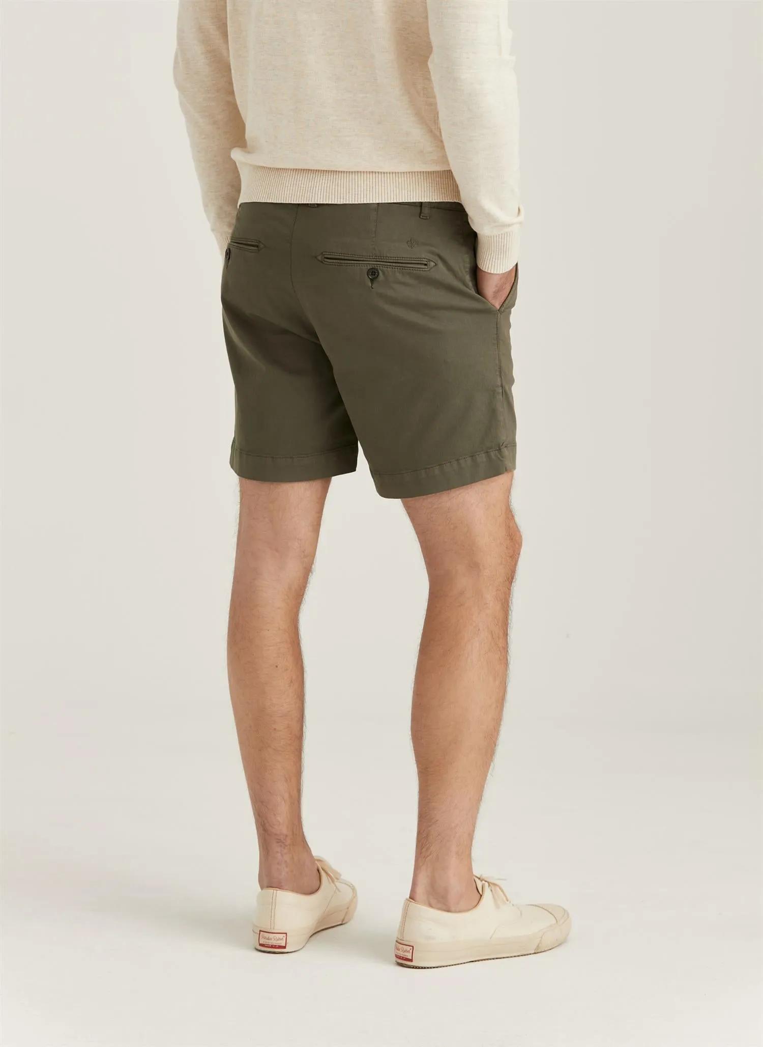 Jeffrey Short Chino Shorts Oliven
