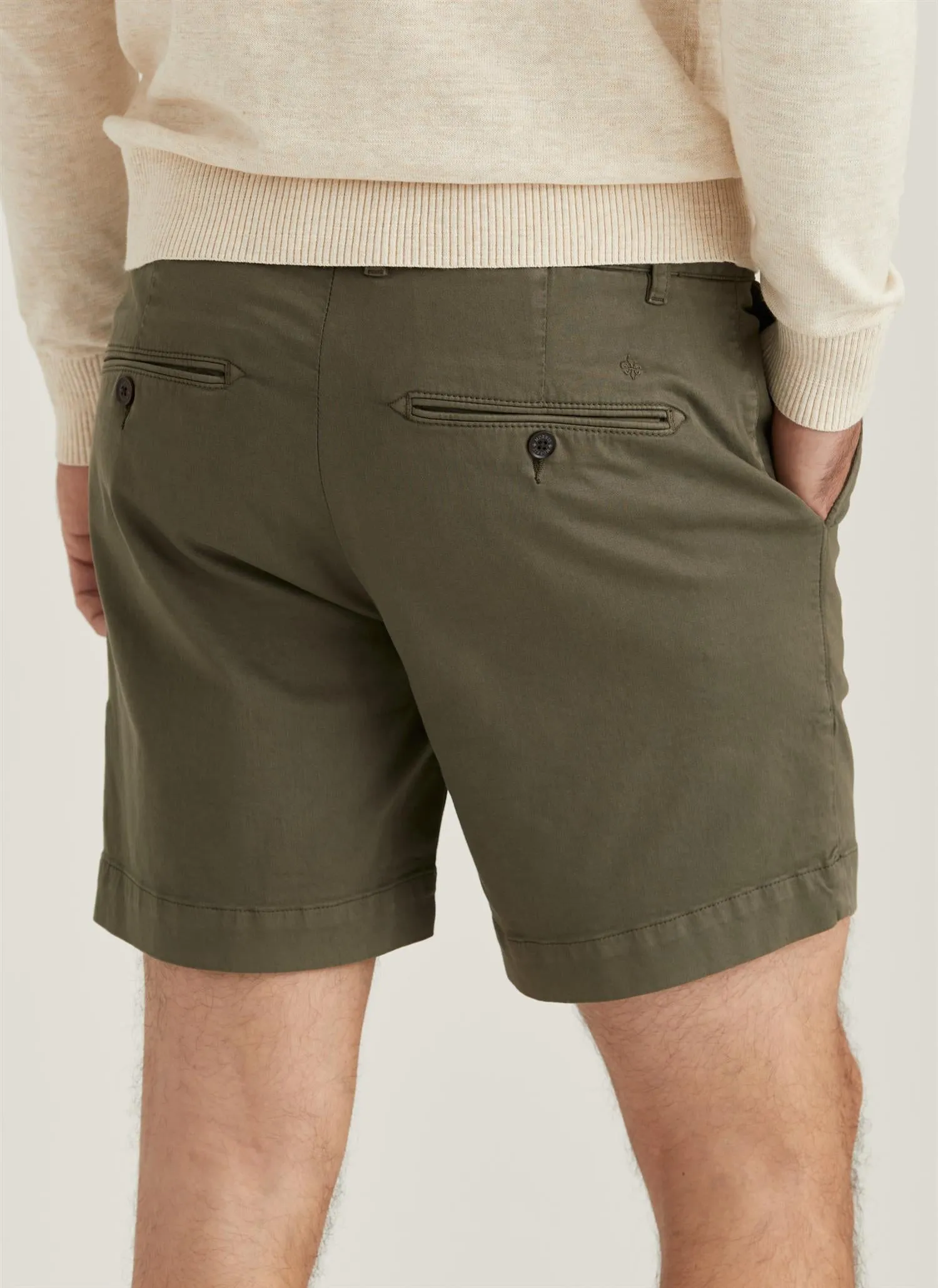 Jeffrey Short Chino Shorts Oliven