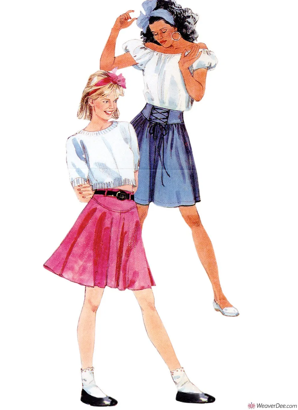McCall's Pattern M8319 Misses' Skirts - Vintage 1980s