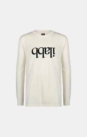Merino Long Sleeve Tee | Capsize - Off White - Women's