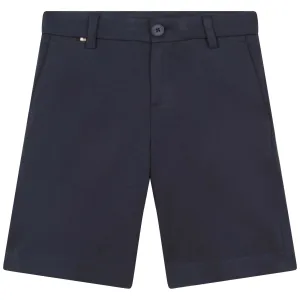 Navy Jersey Shorts