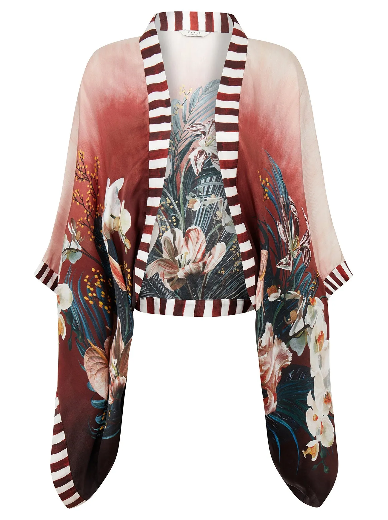 Olivia Silk Kimono Top