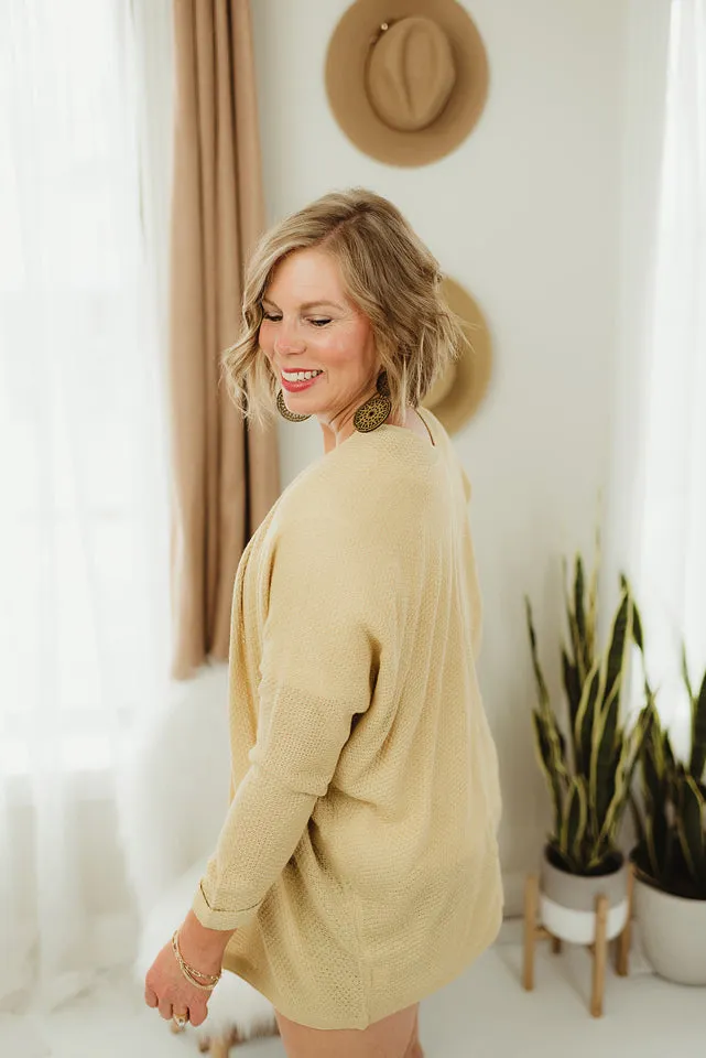 Open Weave Cardi