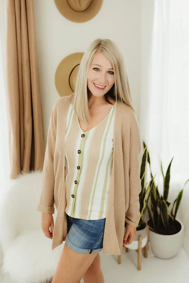 Open Weave Cardi