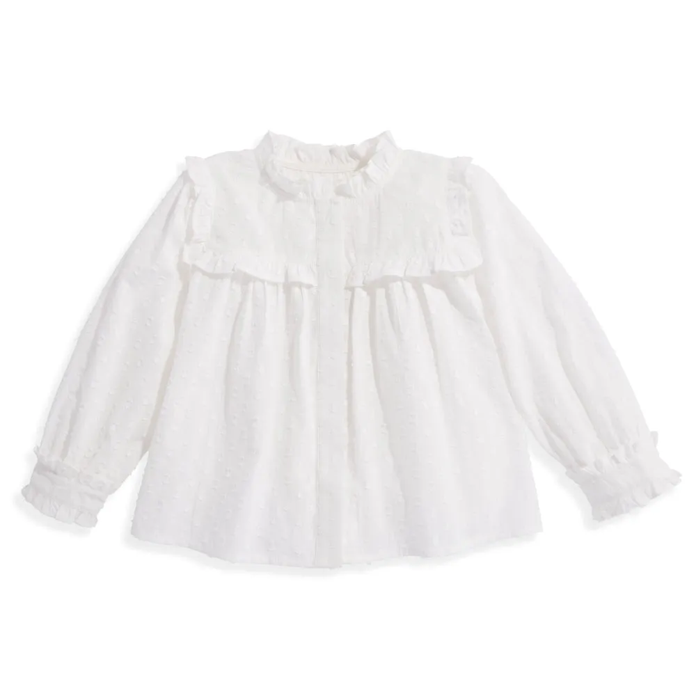 Peasant Top -- Ivory