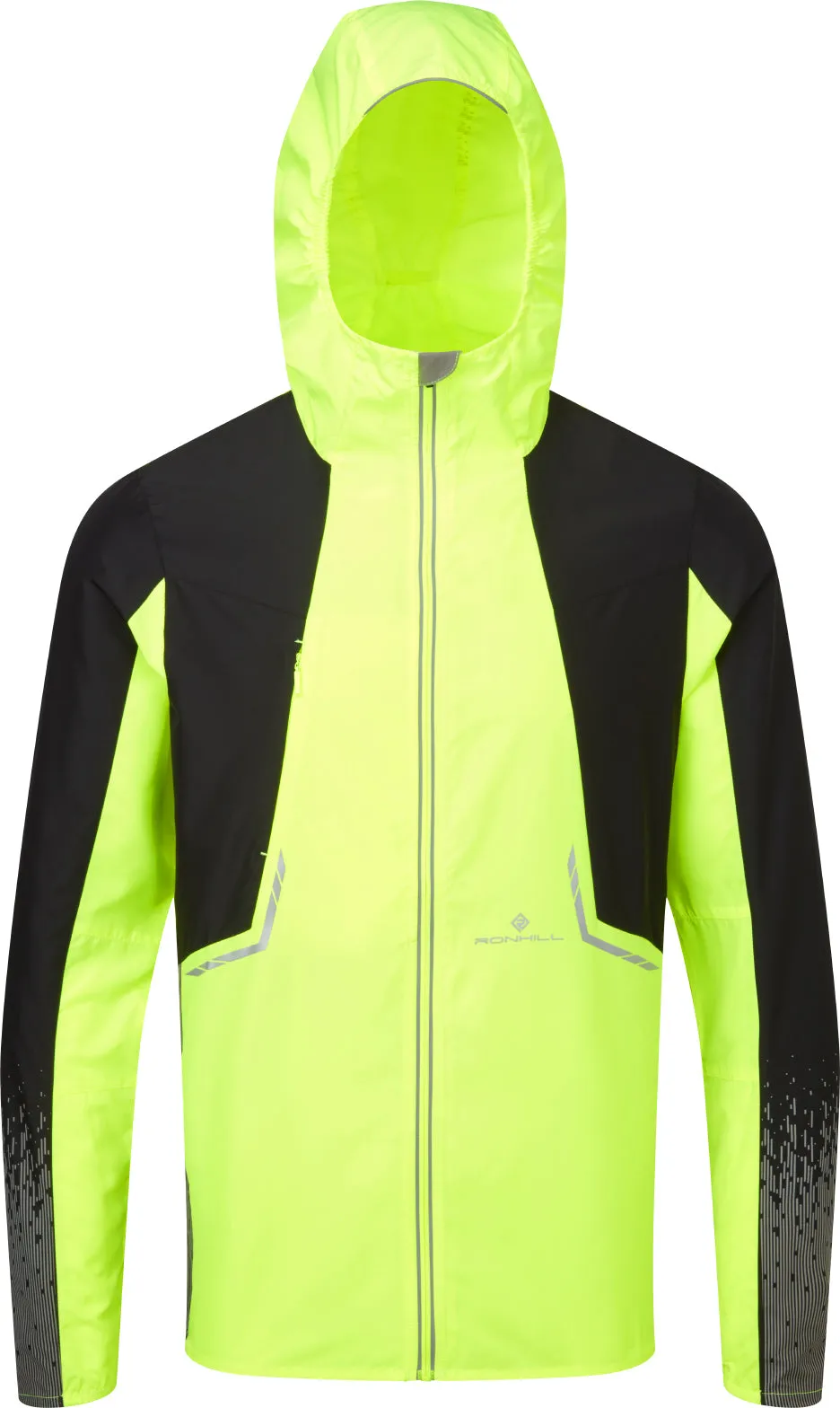 Ronhill Tech Reflect Mens Running Jacket - Yellow