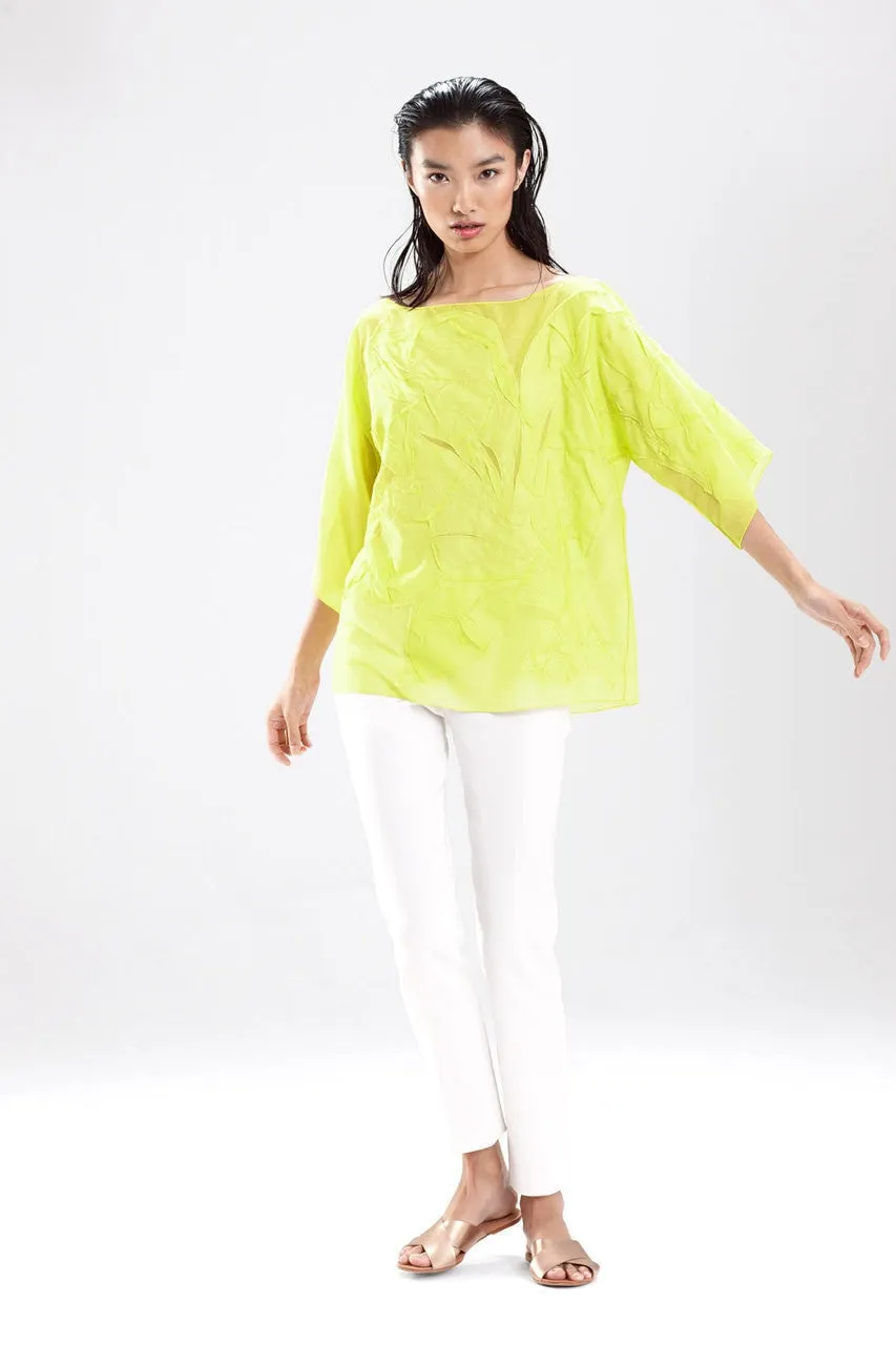 Silk Cotton Voile Top