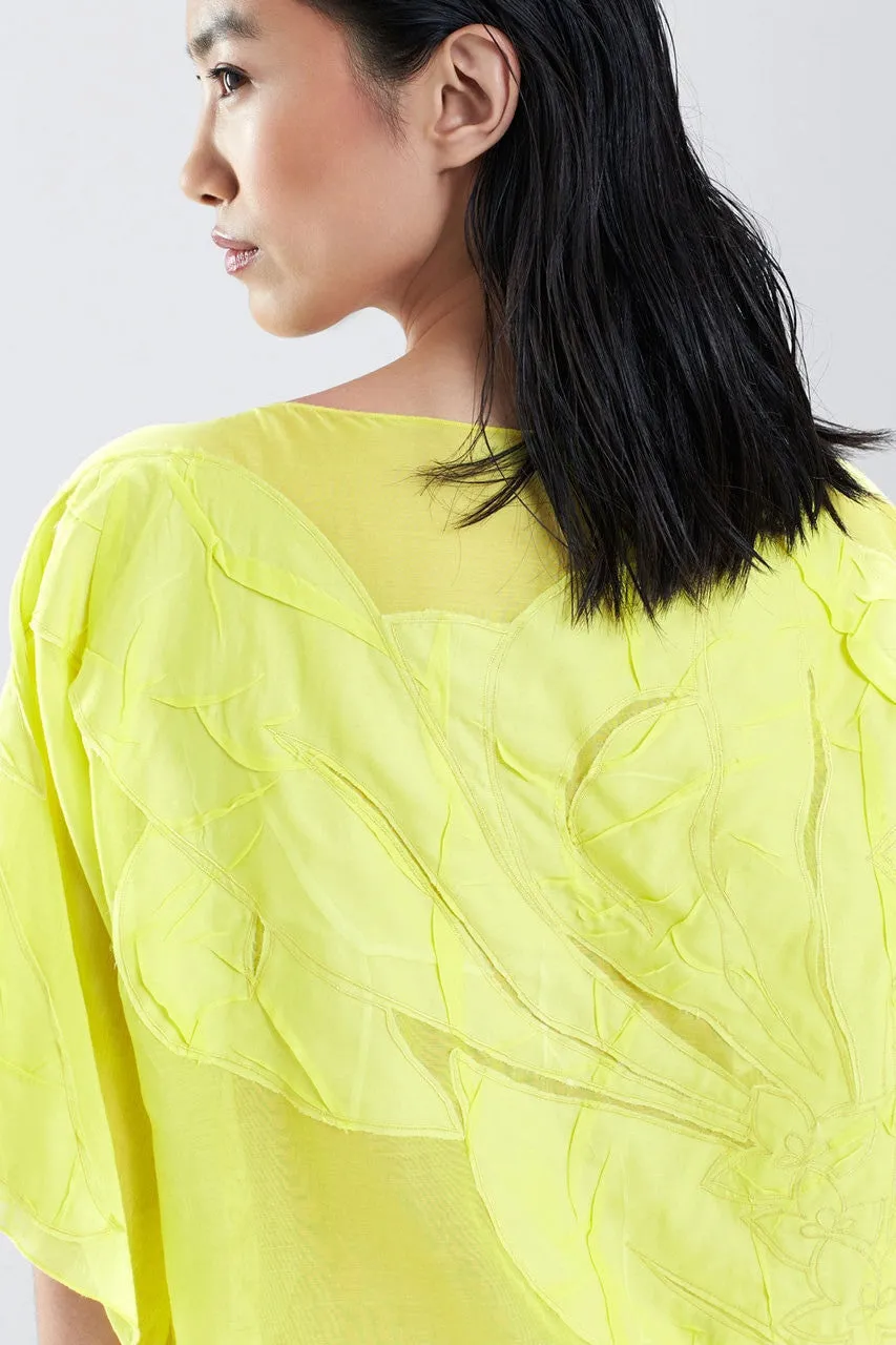 Silk Cotton Voile Top