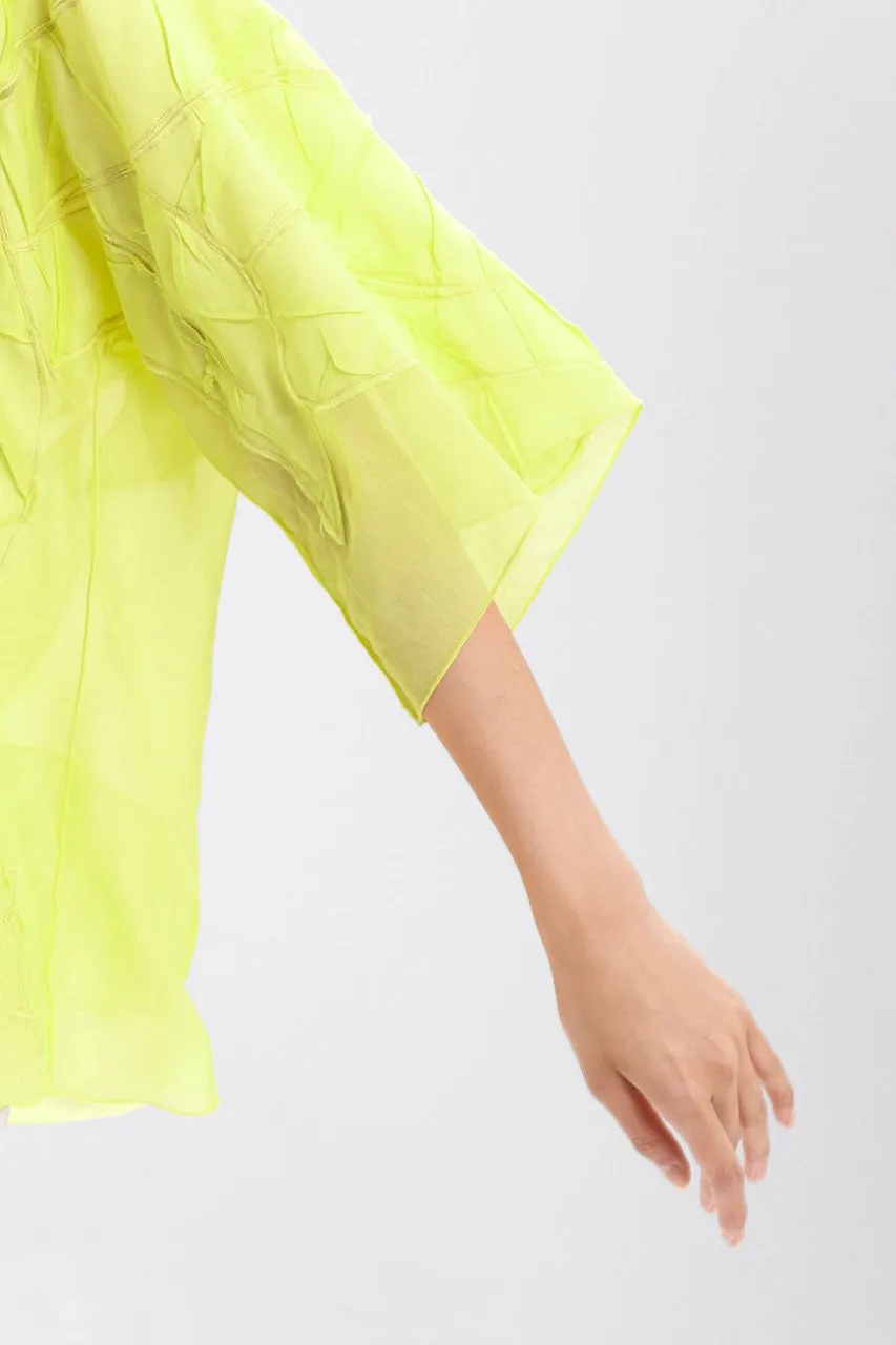 Silk Cotton Voile Top