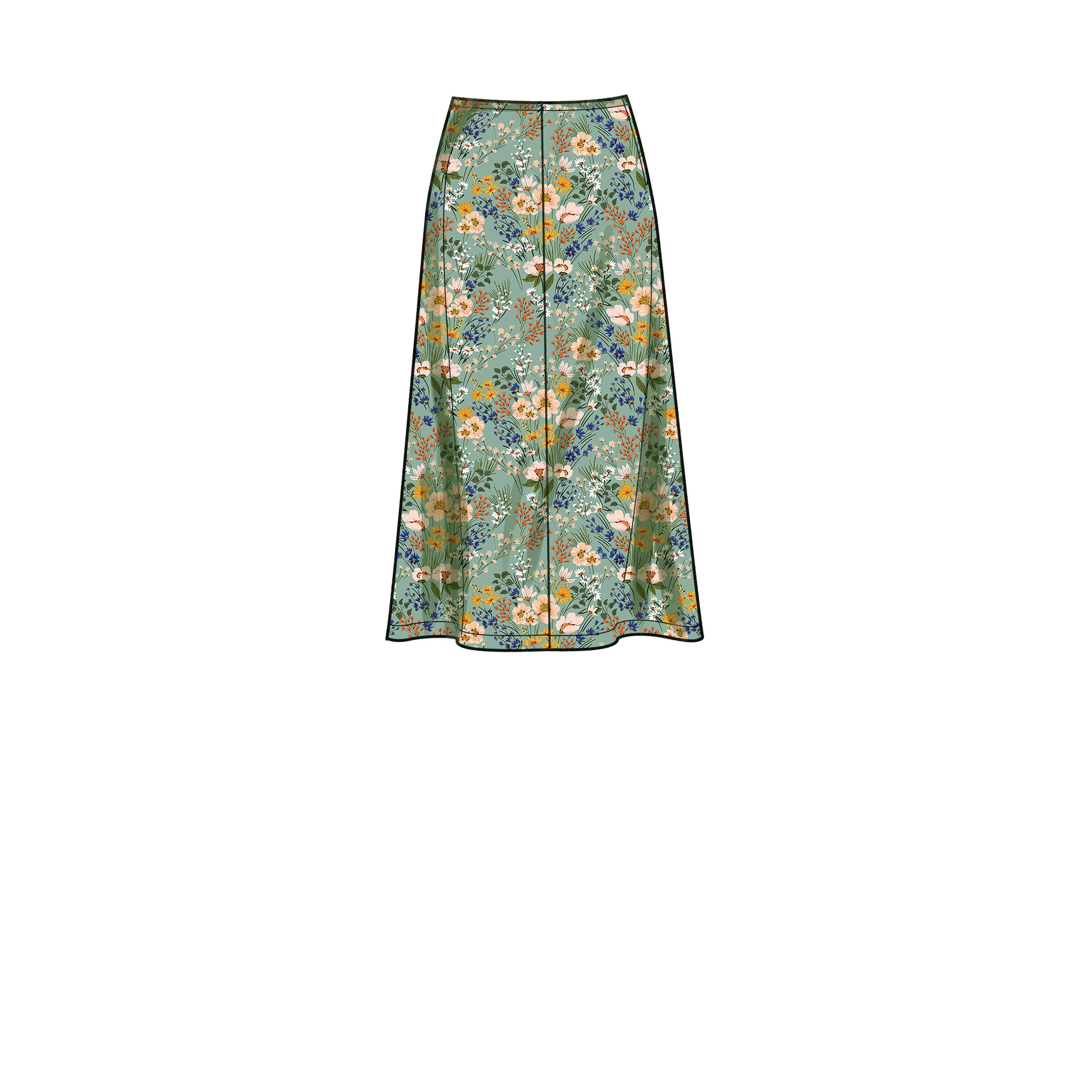 Simplicity Pattern S9648 Misses' Skirts