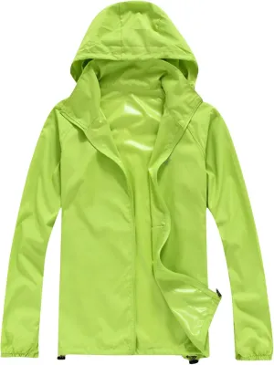 Sun Protection For Men & Women Clothing Unisex Long Sleeve Zip Up Hoodie Running Athletic Hiking Jacket Thin Sun Tops