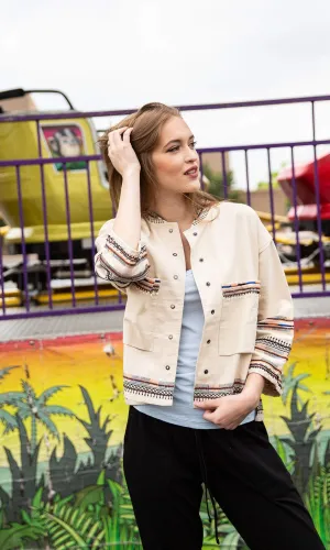 Velvet by Graham & Spencer Billee Embroidered Jacket