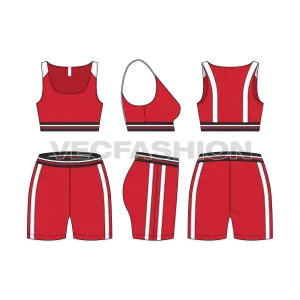 Women's Sports Bra and Sport Shorts