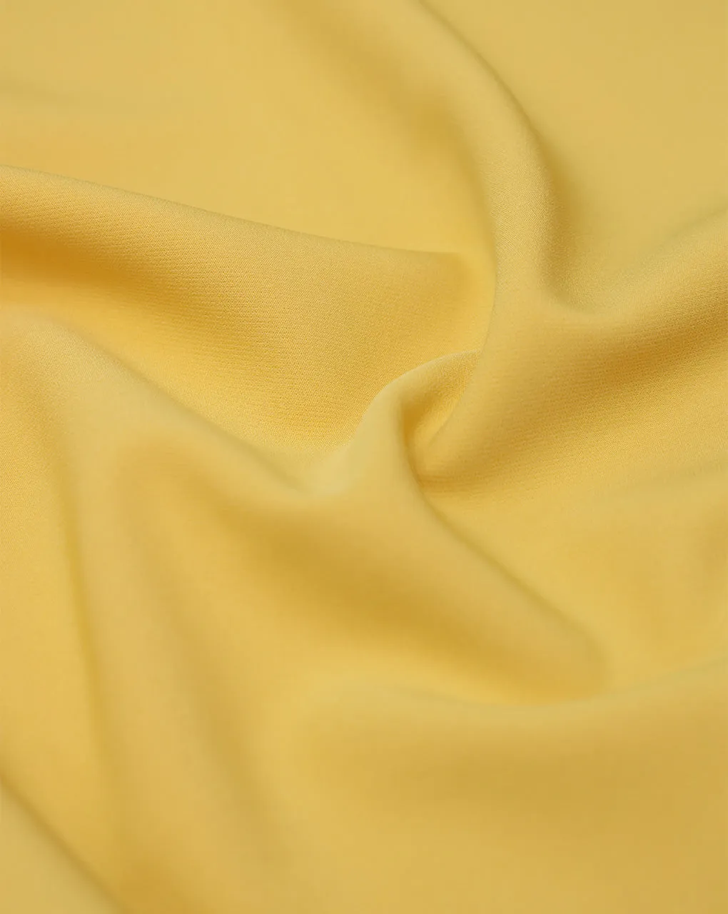 YELLOW BANANA CREPE FABRIC